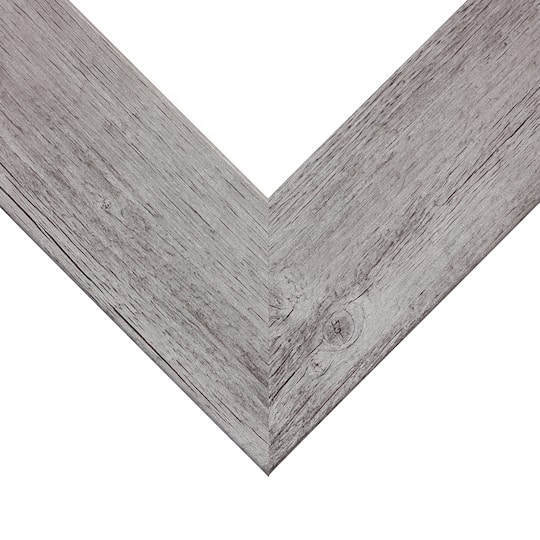 4 Pack Craig Frames American Barn Light Gray Picture Frame with Mat